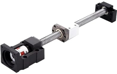 Vite a ricircolo di sfere CNC a movimento lineare Kit vite a ricircolo di sfere C7 SFU2005 L550-1000mm con dado singolo+BF15+DSG20H+accoppiamento+supporto motore HM15-57(750mm)