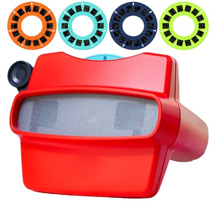 Monozoz 3D Viewer for Kids - Portable Projector Toy | Portable Slide Viewer | for Kids Boys Girls Educators Preschools Living Room Bedroom Storytime Bedtime Family Activities Classroom Birthday