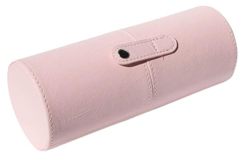 DECHOUS Pot à Pinceaux Organiseur Voyage Grosse Capacité en PU Rose de Maquillage et Rangement Propre Étui Protecteur pour Pinceaux