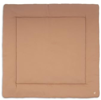 Jollein Krabbeldecke für Baby – Little Waffle – 100x100cm – Light Terra/Sand – Laufgittereinlage – 95% Baumwolle 5% Elasthan – OEKO-TEX Zertifiziert – Kuschelig Weich – Spieldecke Baby