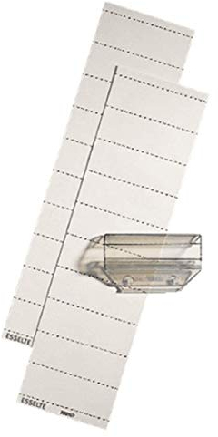 Esselte 621013 Schildchen (blanko 4-zeilig) 10 Stück weiß