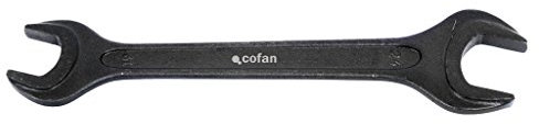 Cofan 09512151 - Llave Fija Reforzada Doble Boca (46-50 mm) Color Negro