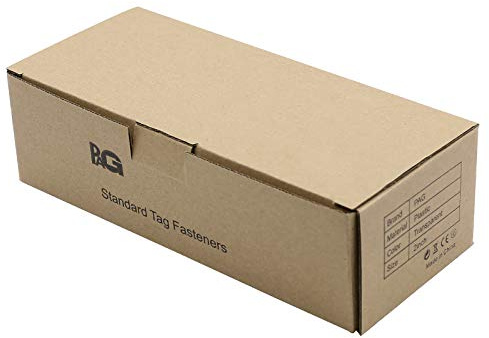 PAG 5000pcs 50mm Standard Taggging Gun Fasteners for Use with PAG Standard Tagging Gun and Other Standard Tagging Gun