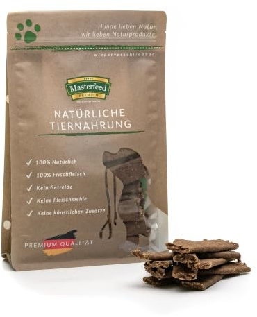 Masterfeed Streifen, Hundeleckerli, Getreidefrei, Hoher Fleischanteil (Huhn, 500 g)