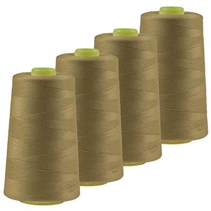 4 x 4572m Qualitäts Overlock-Garn Overlock-Nähgarn Oeko-Tex Farben 661 bis 700