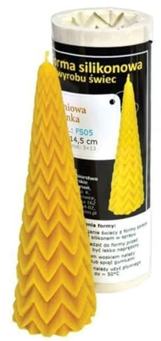 LYSON Kerzengießform Silikonform Märchenweihnachtsbaum für Bienenwachskerzen Aromatherapie Kerzen 3D Giessform zur Kerzenherstellung Kerzen gießen Geschenkidee wiederverwendbar