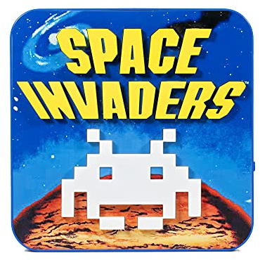 Numskull Space Invaders 3D Lamp Wall Light - Ambient Lighting Gaming Accessory for Bedroom, Home, Study, Office, Work - Official Space Invaders Merchandise