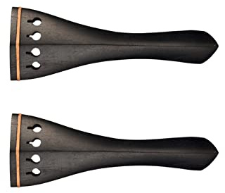 2 STÜCKE Hill Style Ebenholz Violine Saitenhalter 4/4 Geige Violine Teile Zubehör Passend Für Akustische Handgemachte Violine Konzertgeige Violine Beschläge