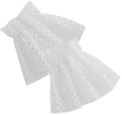 SAFIGLE Weiße Spitzen Handgelenkmanschetten Für Damen Abnehmbare Ärmelmanschetten Modische Accessoires Für Hochzeit Party Und Cosplay Atmungsaktives Baumwollmaterial Elegantes Design