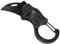 Wekuw Coltello Pieghevole, Coltello EDC, Coltello in Acciaio Inos, Coltello per Tappeti, Coltello da Campeggio All'aperto, Coltello Pieghevole con Moschettone, per Campeggio Outdoor Cucina (Nero)