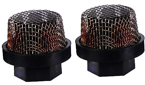 HOMSFOU 2 Pcs Airless Paint Sprayer Filter Inlet Strainer Suction Screen Hose Mesh Filter Universal Replacement for Spray Gun Accessories