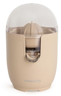 CREATE/JUICER RETRO/Exprimidor eléctrico arena/Incluye dos conos, sistema anti goteo, depósito de 280ml de capacidad,fácil de usar y limpiar, 90W