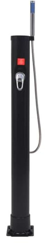Mokuyary Soldusch 8 L PVC stål, trädgårdsdusch för camping, trädgård, pool, utomhus