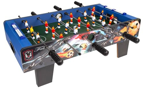 COLORBABY - Kickertisch aus Holz, blau, Tisch Cbgames, 3 años to 99 años