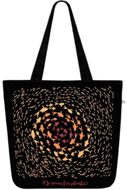 Ecoright Umhängetasche Canvas Shopper Tasche Lässig Handtasche Groß Schultertasche mit Innentasche für Schule arbeitstasche damen tasche