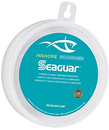 Seaguar Inshore 100% Fluorocarbon Fishing Line 20lbs, 100yds Break Strength/Length - 20IS100