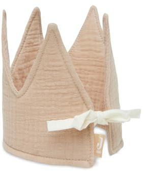 Jollein 718-601-67035 Stoffkrone/Geburtstagskrone biscuit