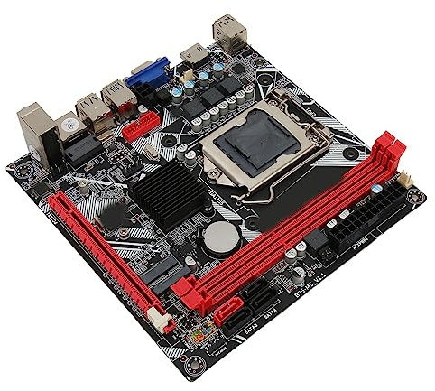 B75 LGA 1155 ITX Motherboard mit DDR3 Unterstützung | NVMe M2 und WiFi M2 Slots USB 30 und SATA 30 Ports für Desktop Gaming PC Builds