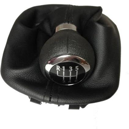EQUSS Schaltknäufe Kompatibel Mit VW Für Passat Für 3BG 2001 2002 2003 2004 2005, Auto-Styling, Auto-Schaltknauf Mit Gaitor, Passend Für 5 Gänge Und 6 Gänge (Size : 6speed)