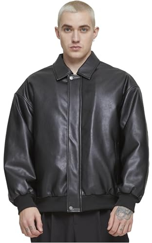 Urban Classics Synthetic Leather Blouson Black, M