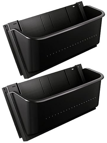 KITANDOVE Lot De 2 Pots De Fleurs Muraux D'extérieur pour La Maison Le Bureau Le Jardin