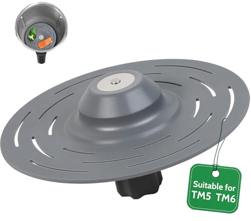 Inwee Messerersatz für Thermomix TM6 -Alternative zum Messerabdeckung für Thermomix TM7,TM5,-Mixtopf Drehteller für Thermomix Zubehör-Mehr Platz im Topf, Geeignet für Slow Cooking und Sous-Vide Garen