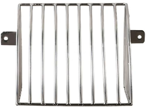 WOFASHPURET Filtro a Pavimento in Acciaio Inox 15,5x12x12 Cm Schermo Drenaggio Laterale Anti-blocco per Grondaie e Balconi, Protezione Griglia Facile Installazione Viti per Scarico Tetto