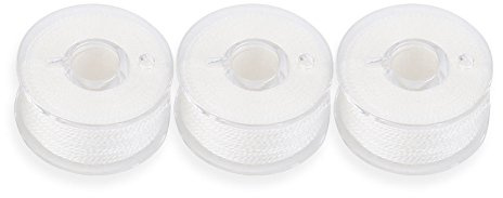 Fil Soluble Peche Carpe, Chaîne d'Appât, Ligne Blanche d'Appât PVA sSluble dans l'eau de 3pcs 20m pour Ficelle de Pêche