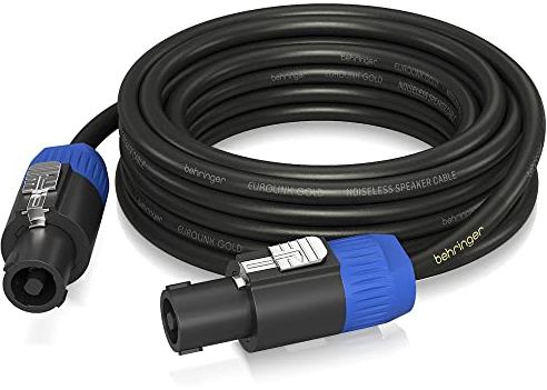 Behringer GLC2-1000 Gold Performance 10 m (32,8 ft) Lautsprecherkabel mit Lautsprecher-Twist-Anschlüssen