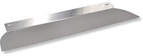 DEWEPRO® Ersatzblatt aus 0,3mm Edelstahl - Breite 300mm für Flächenspachtel - Zubehör austauschbares Blatt für 30cm Breitspachtel - für großflächige Spachtelarbeiten