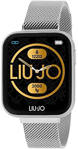 LIU JO Orologio analogico al quarzo da donna con cinturino in acciaio inox SWLJ051, argento, Bracciale