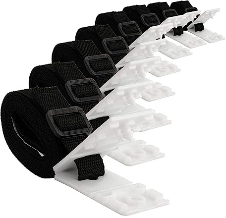SUPVOX Solar Blanket Cover Accessories Kit Straps Buckles for Pool Cover Reel Roller Strapping Tool above Ground Swimming