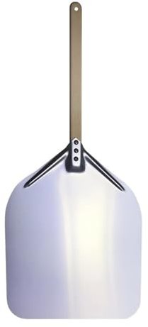 WANGZEYU Pizza ​Paddle Aluminum Pizza Shovel Peel Tray Lifter Tools Non Slip Wooden Handle Cake Bread Paddle Cheese Baking Turner Accessorie Pizza Peel(Color:16inch 100cm-01)