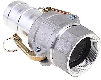 PLAFOPE 1satz Ölrohr Aluminiumlegierung Schnellverschlussadapter Für Kraftstofftransfer Drehbar Installieren Langlebig Und Vielseitig Für Öl Wasser Und Pumpen