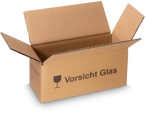1er Versandkarton für Faltschachtel Gin/Spirituosen, 22,5 x 9 x 9 cm, 25 Stück