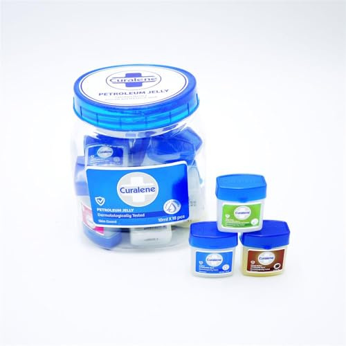 CURALENE PETROLEUM JELLY VASELINA 10 ML BARATTOLO DA 18 PZ. ASSORTITI IMPORT