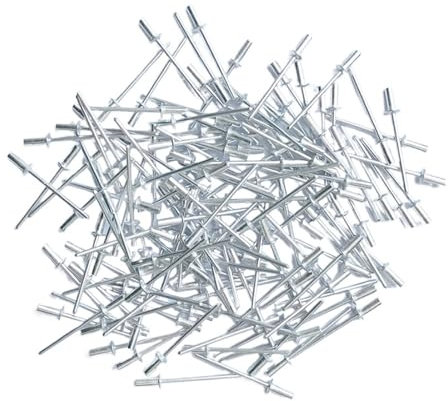 30/50 Stück versiegelte Nieten, Aluminium, geschlossenes Ende, Blindnieten, wasserdicht, 3,2–4,8 mm (30 Stück, 3,2 x 12 mm)