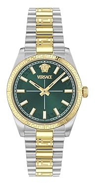 Versace Damen Analog Quarz Armbanduhr Millenium