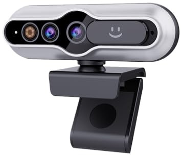 AYJYZHIAG Caméra PC avec Reconnaissance faciale 2K 1080P Windows Hello Webcam for Ordinateur Portable, de Bureau, caméra USB Microphone