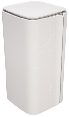 Tonysa 5G CPE-Router mit SIM-Karte, Steckplatz 4,67 Gbit/s Hochgeschwindigkeits-Dualband-WiFi 6-WLAN-Router für Zuhause und Innenräume, Unterstützung für NSA SA (EU-Stecker)
