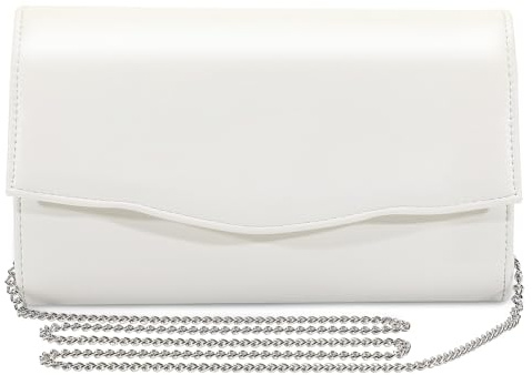 ACILICI Clutch Bags for Women, PU Leather Evening Bag Wedding Prom Party | Chic Envelope Handbag with Detachable Chain, Magnetic Snap, Crossbody Shoulder Bags Purse for Cocktail Dinner