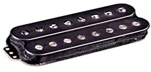DiMarzio DP 859BK PAF 8 Humbucker, 8 Saiten E-Gitarren Tonabnehmer, Schwarz