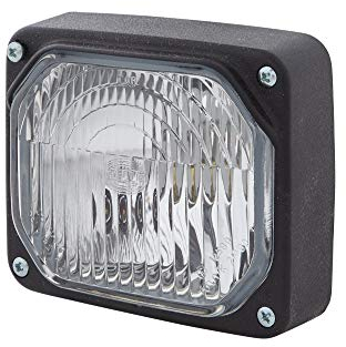 HELLA 1TA 122 718-001 Alogeno-Gruppo ottico, Faro principale, 12/24V, rettangolare, Montaggio, interno, colore diffusore luce cristallino, Sx/Dx, Quantità 1