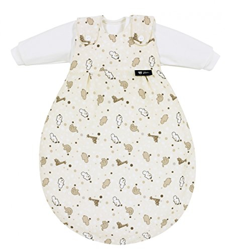 Alvi 736-6 Baby-Mäxchen 3tlg. Hippo beige Das Original, Größe:50/56