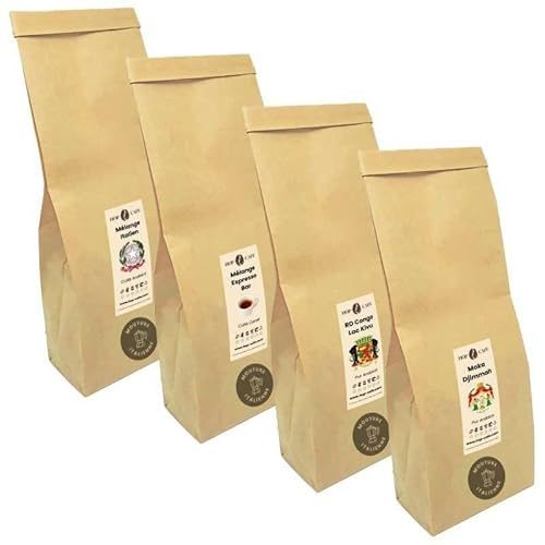 HOP CAFE Offre Découverte Moulu Corsé • 4x125g | Mouture Italienne