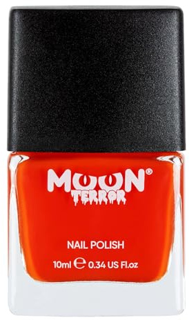 Moon Terror Halloween-Nagellack, SFX-Make-up, Spezialeffekte-Make-up (Kürbisorange, 10 ml (1 Stück))