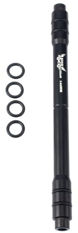 12mm bis 9mm aluminiumlegierung 142mm Mountainous Fahrrad Barrel Achse schaltachse schnelle demontage schaltachse (schwarz)
