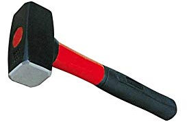 MAZZETTA MARTELLO MURATORE GR. 1250 MAZZUOLO MANICO FIBRA DI VETRO 1250 UTILIA