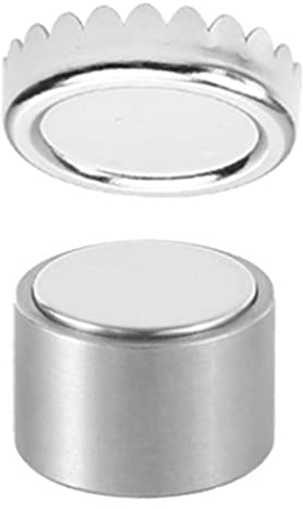 BESTonZON Seifenhalter mit Magnet Magnetische Seifenschale Seifenablage Wandmontage Magnetseeifenhalter Ohne Bohren für Dusche Waschbene BARDEWANNE Küche Spüle 1 Set Silber