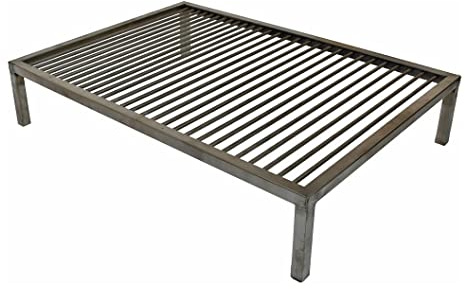 Premium Argentine Grill - Acciaio Inox Argentina Grill - BBQ Parrilla Asado (80 x 50cm)
